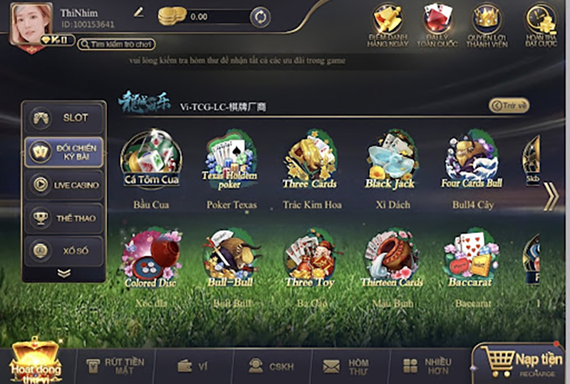 Tham gia chơi bầu cua tại sảnh LC game