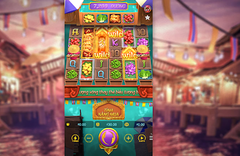 Lối chơi game slot Nước thái ma thuật CFUN68 khá đơn giản