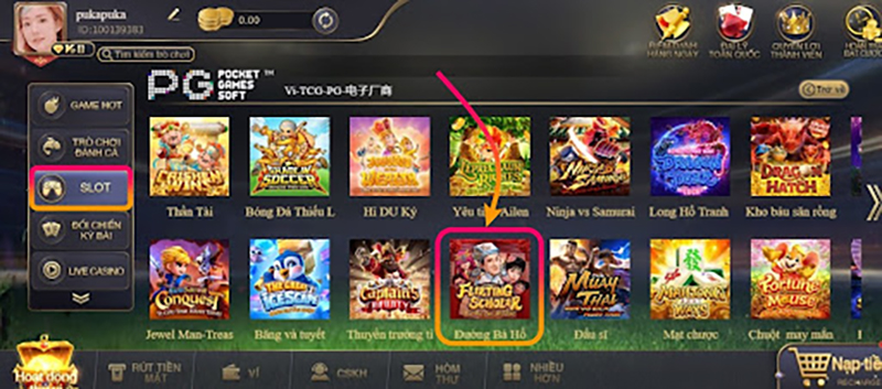 Cách truy cập chơi Game Đường Bá Hổ CFUN68