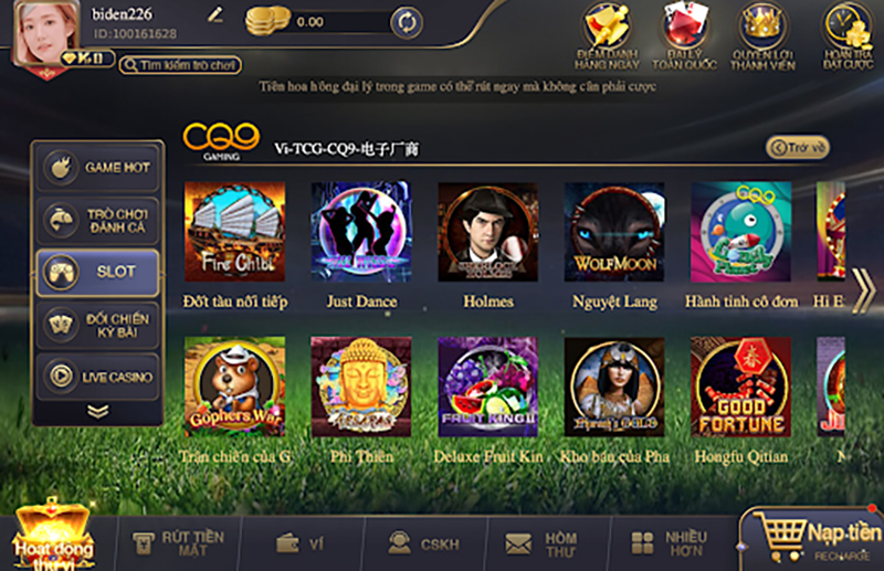 Lập tài khoản chơi game Kho Báu của Pharaoh CFUN68.