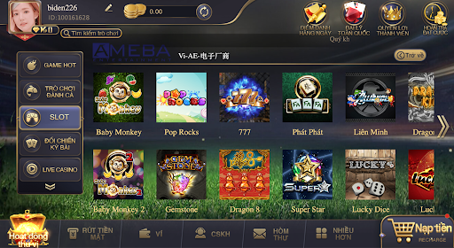 Tính đa dạng trong sảnh game Ameba entertainment CFun68