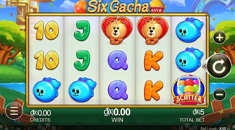 Những biểu tượng trong Game Six Gacha CFUN68