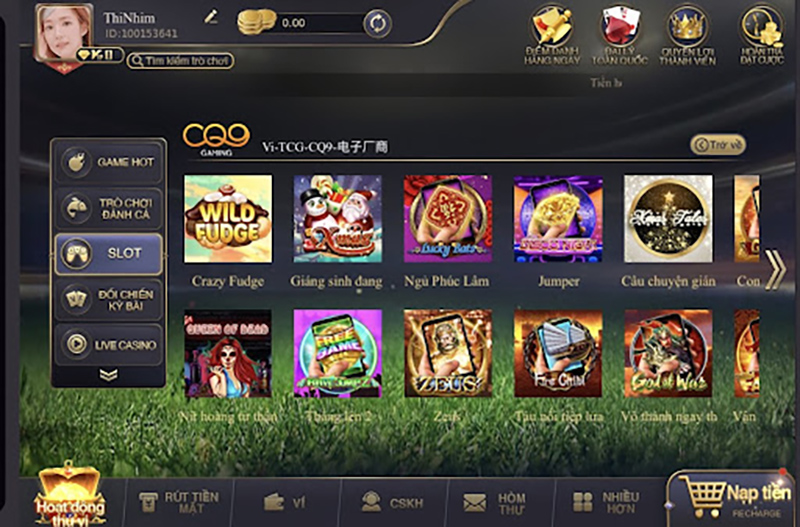 Truy cập game Tàu nối tiếp lửa CFUN68