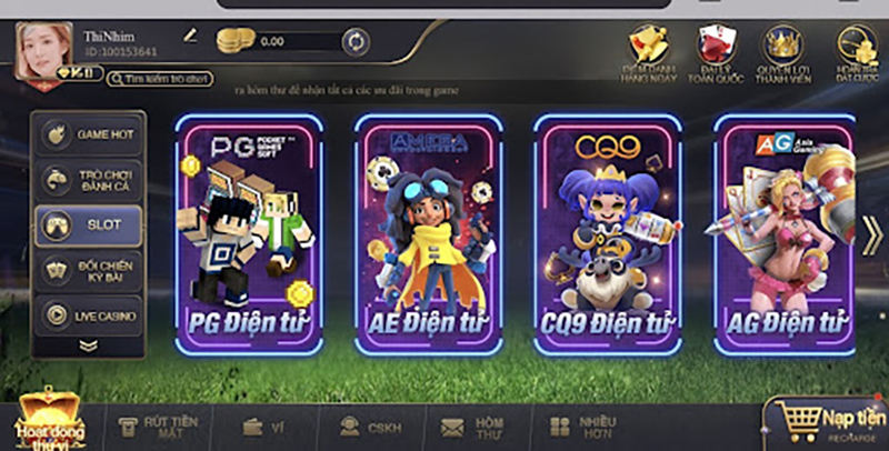 Sảnh CQ9 điện tử CFUN68 - Tuyển tập các game slots hấp dẫn có tỷ lệ đổi thưởng cao