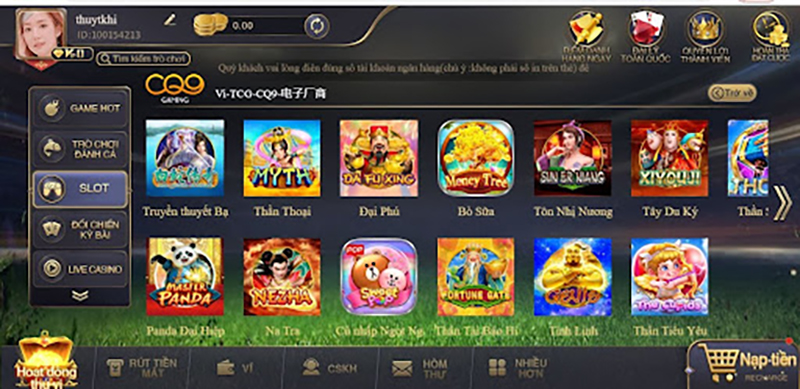 Bạn cần nắm các tính năng trong game Truyền Thuyết Bạch Xà CFUN68 trước khi bắt đầu chơi.