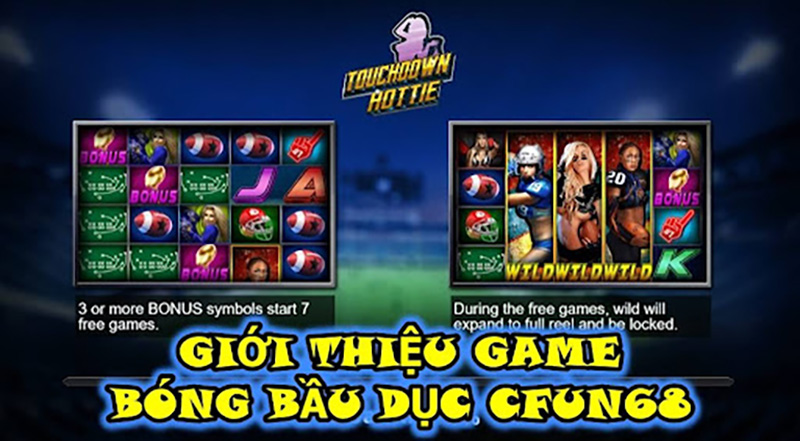 Giới thiệu game Bóng bầu dục Cfun68