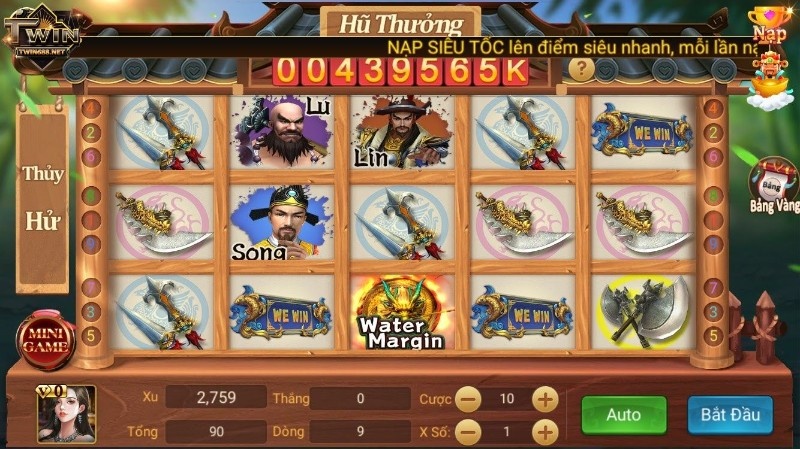 Game thủy hử hot nhất nhà cái cfun68 hiện nay