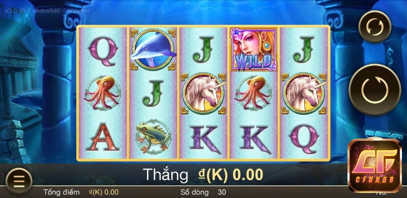 Game Vương quốc pha lê slots