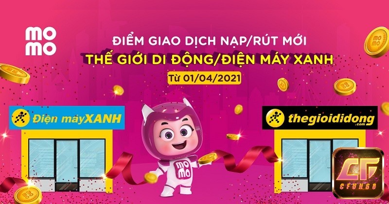 Nạp tiền momo ở đâu? - thế giới di động