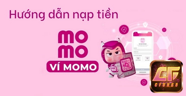 cách nạp tiền momo 1