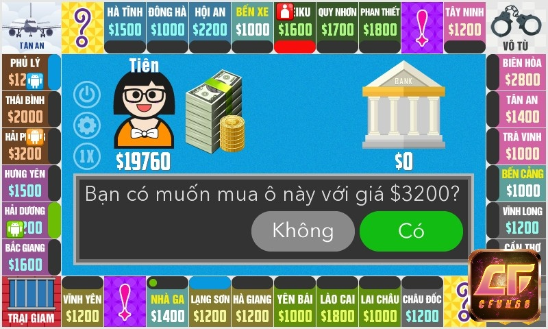 Cờ tỷ phú online mang đến nhiều trải nghiệm mới cho người chơi