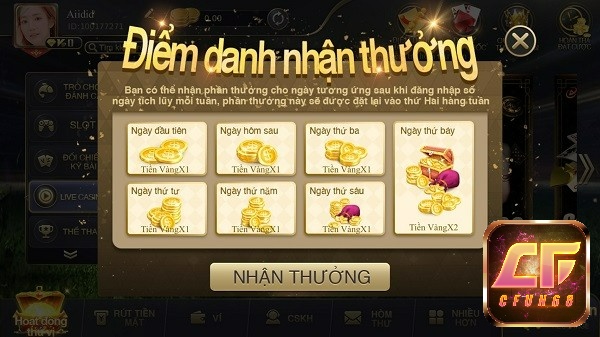 Cong game uy tín có nhiều chương trình ưu đãi hấp dẫn