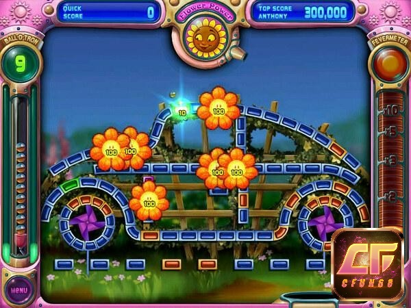 Peggle Deluxe có cách chơi rất đơn giản