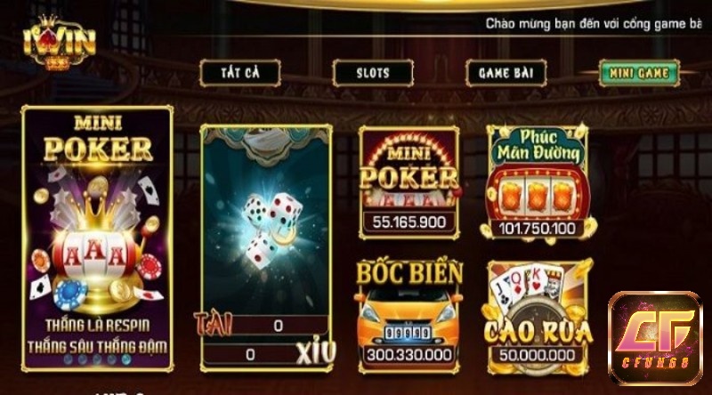 Kho game cược hấp dẫn chỉ có tại web cược IWIN club