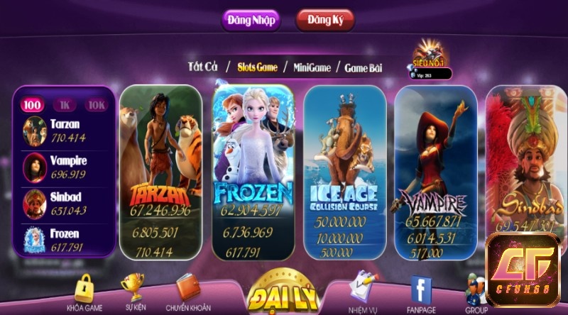 Kho game slot cực chất tại Nohu.club