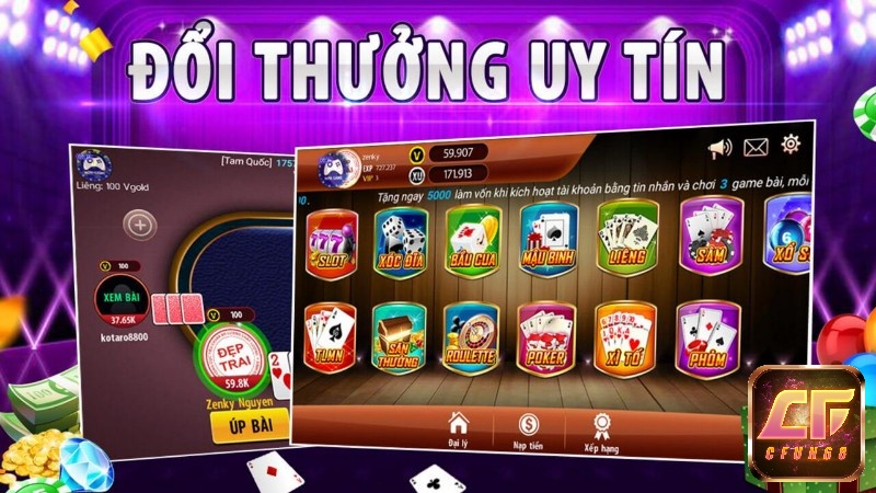 Cổng game đổi thưởng uy tín