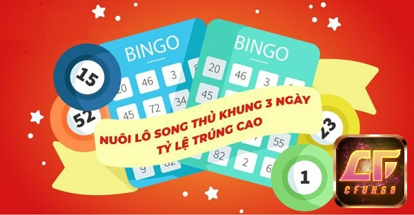 Nuôi lô song thủ khung 3 ngày có nhiều ưu điểm nổi bật