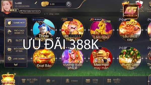 Tải game nổ hũ tặng code tân thủ – Cfun68 hướng dẫn từ A-Z