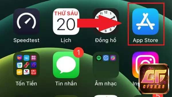 Truy cập vào App Store