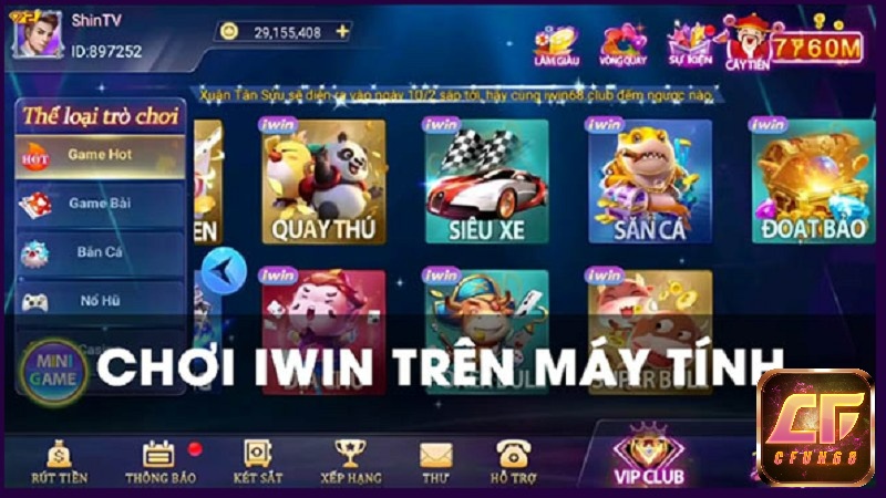 Một số lưu ý khi anh em download iwin ve may tinh