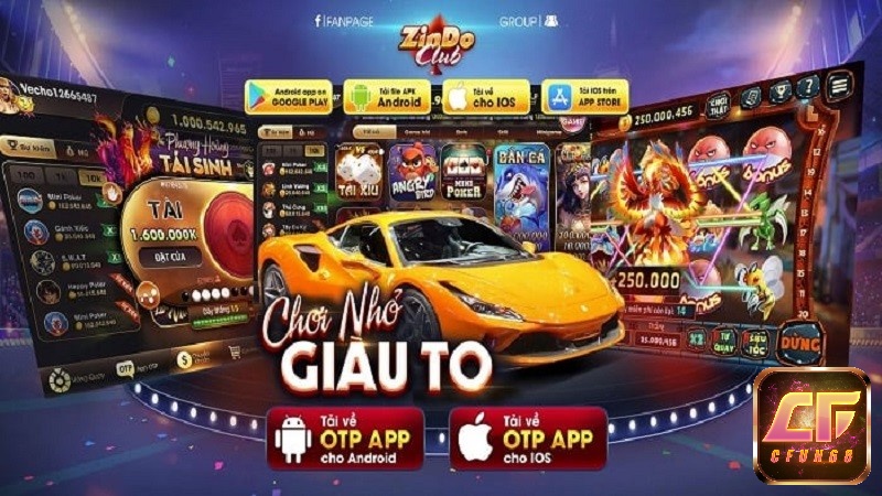 Kho game bài siêu khủng