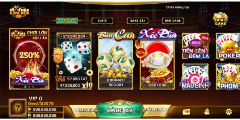 Iwin club app cùng top 4 game đặc sắc nhất tại app iwin