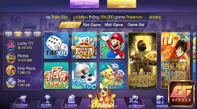 Vua club -- cổng game huyền thoại có kho game cực hot