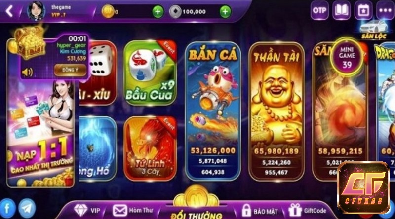 Win 68 với kho game đa dạng chơi game miễn phí