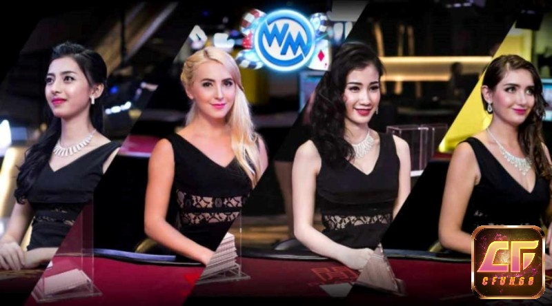 Tham gia WM Casino anh em sẽ được tương tác trực tiếp cùng Dealer