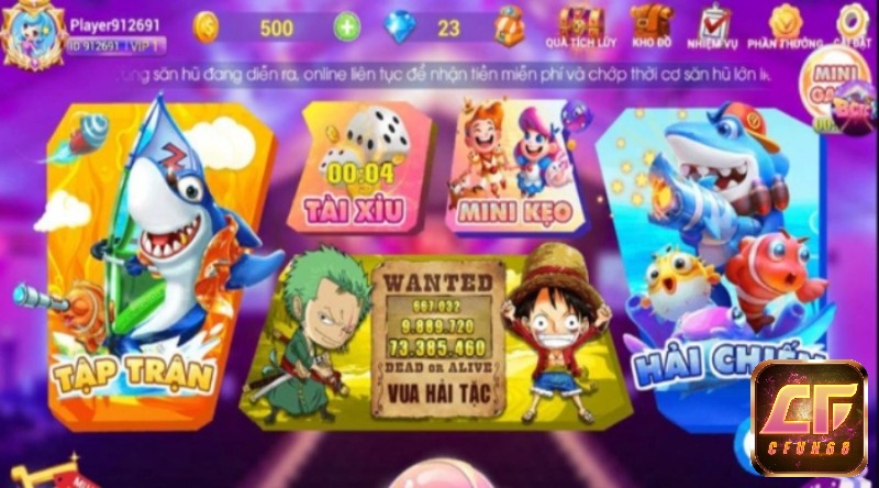 Bắn Cá Thẻ Cào Club là web game với nhiều hình thức chơi khác nhau 