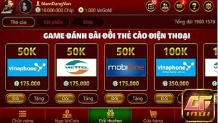 Doi the cao sieu toc lấy thẻ ngay chỉ có trên cfun68