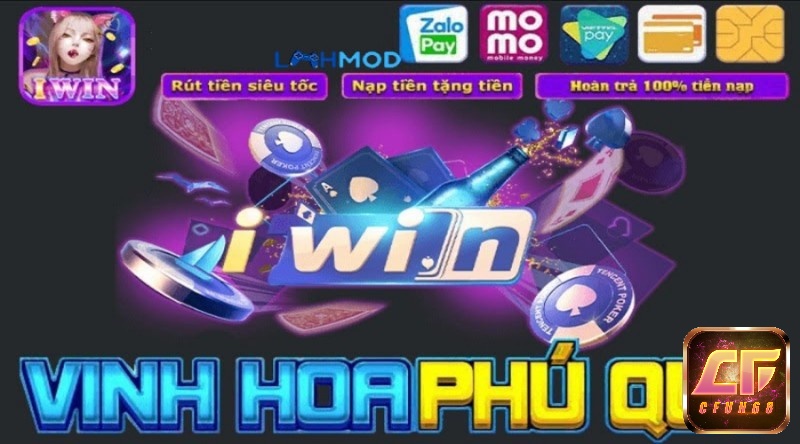 i win.vn sở hữu giao diện bắt mắt và cực sang xịn mịn