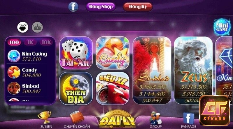 Thể loại game đình đám hiện đang có tại Nổ Hũ Vip