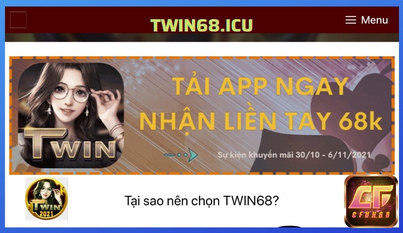 Tai TWIN68 về thiết bị di động