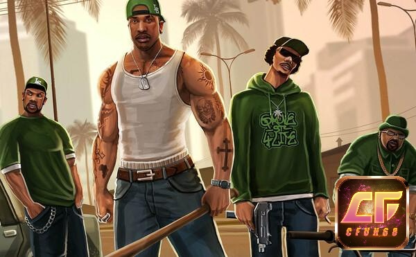 Taj tro choj GTA San Andreas - Gia nhập thành phố tội phạm 3D