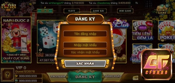 Cách đăng ký tài khoản tại iwin.vn đơn giản