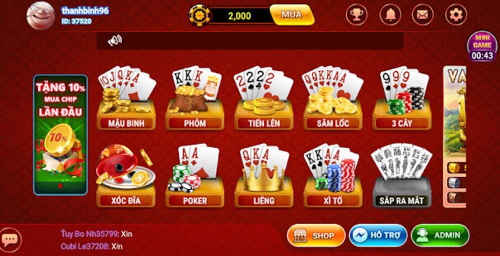 Game bài win khám phá sân chơi cá cược đẳng cấp top 1