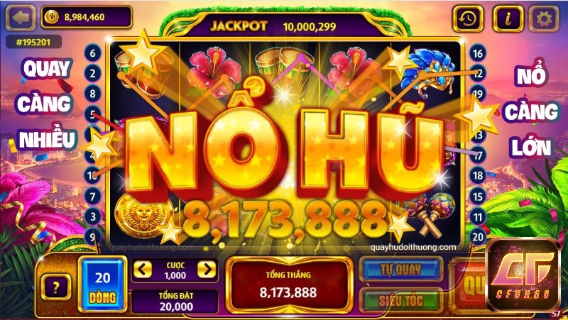 Top 4 game nổ hũ ăn khách nhất 2020