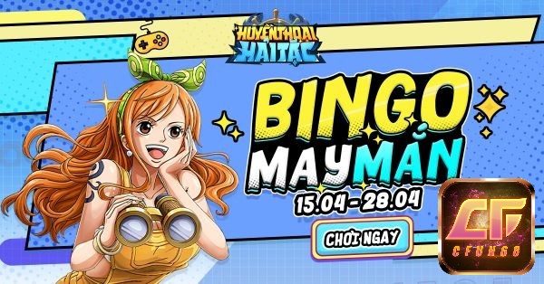 Trò chơi Bingo may mắn - huyền thoại hải tặc là một trò chơi siêu cuốn hút