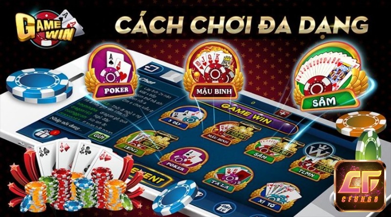 Kho game bài đa dạng được nhiều cược thủ lựa chọn tại Gamewin