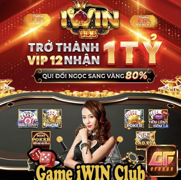 Hiện nay Iwin Club cung cấp phiên bản cho điện thoại di động