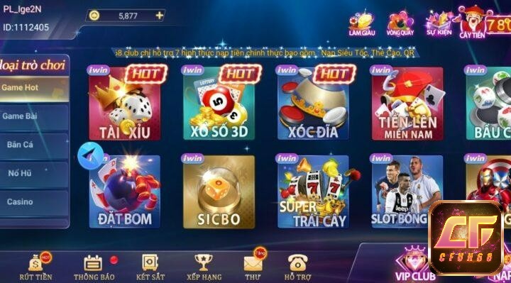 Iwin online nơi sở hữu kho game cực khủng