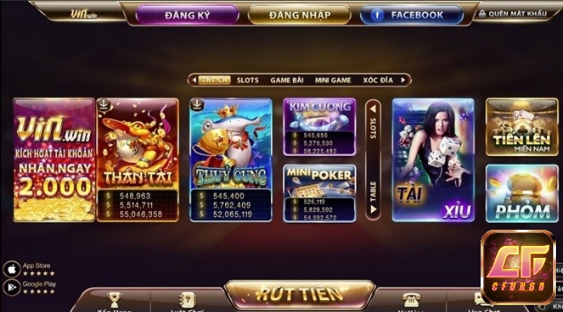 Tải game bài win win mang đến cho cược thủ kho game đẳng cấp