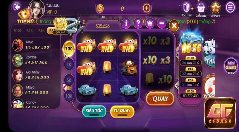 Thiên đường game bài đổi thưởng tại Sam 86 vip