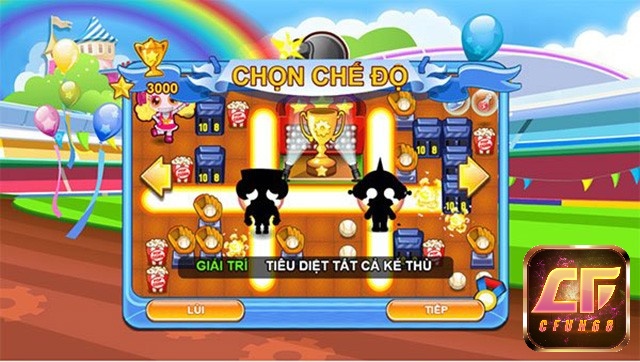  2 chế độ để chọn khi chơi game