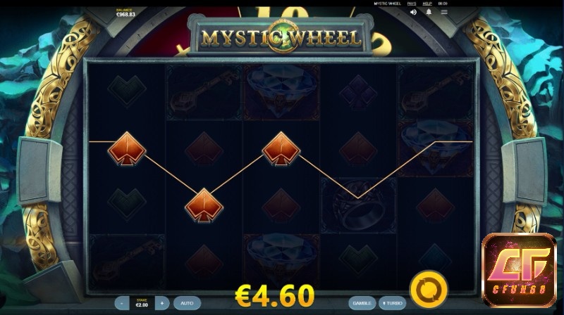 Thiết kế của Mystic Wheel mang lại cảm giác kỳ ảo