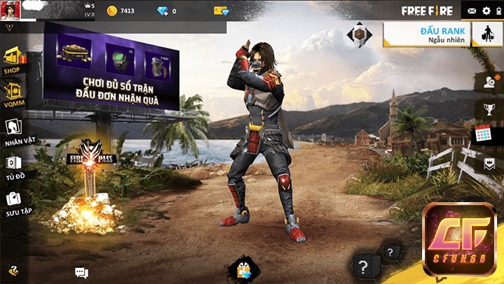 Game Garena Free Fire có đa dạng các nhân vật với nhiều kỹ năng khác nhau