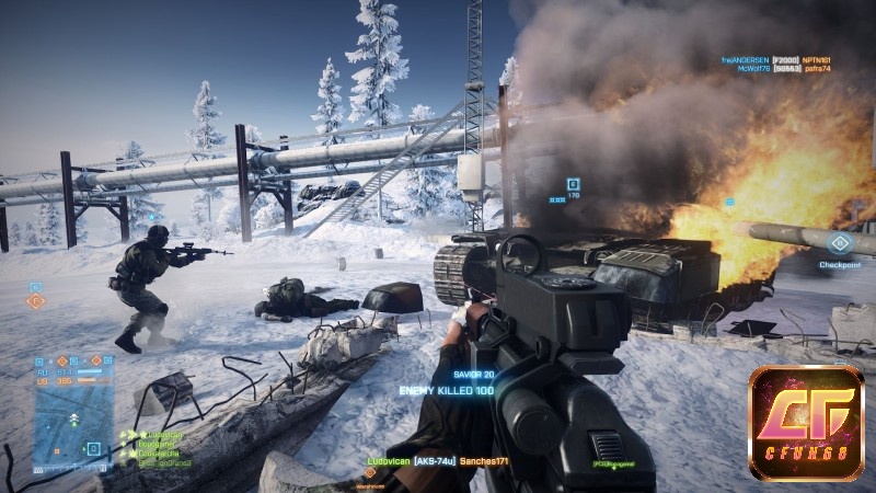 Môi trường trong Game Battlefield 4 sẽ phản ứng với hành động của bạn ở thời gian thực