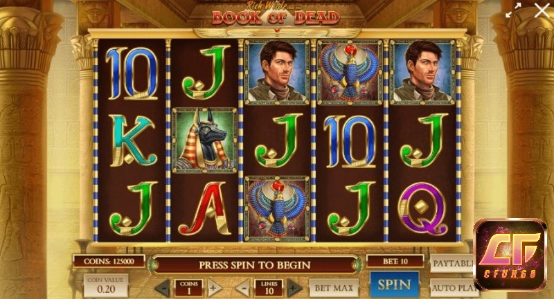 Cách chơi Book of Dead Slot cực kỳ đơn giản