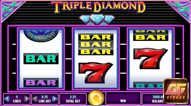 Tìm hiểu chi tiết về slot game Triple Diamond